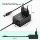 12V 1A AC/DC Power Adapter for 12V Electronics