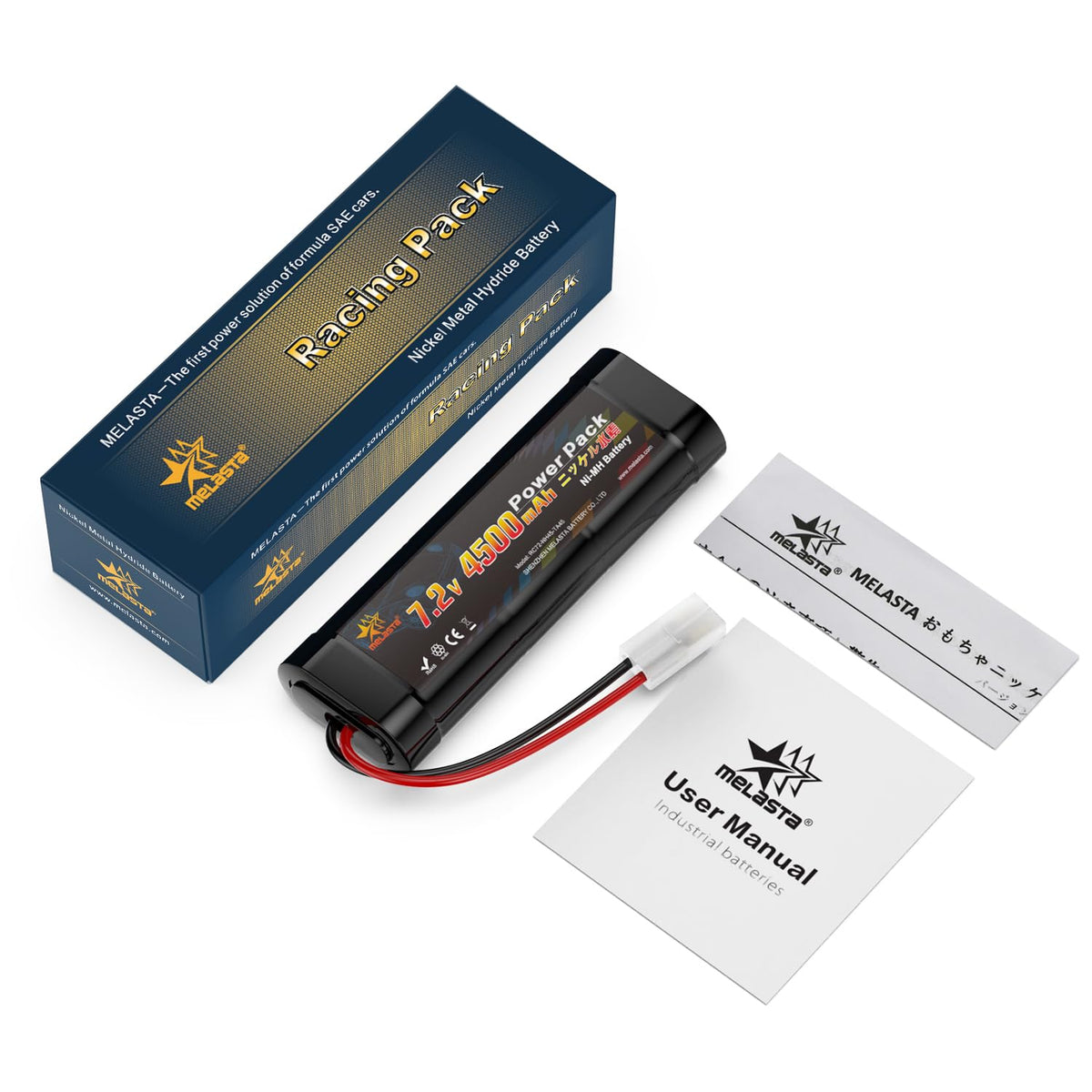 7.2V 4500mAh Ni-MH RC Battery with Tamiya Connector
