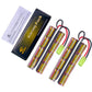 9.6V 1600mAh Airsoft Battery — 2-Pack Butterfly NiMH with Mini Tamiya Plug