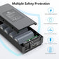 12 V Power Bank 6000 mAh Portable LiFePO4 Power Bank with Charger