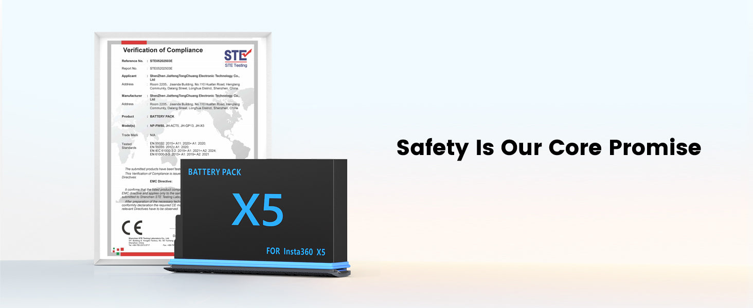 Insta360 X5 Replacement Battery 2800mAh