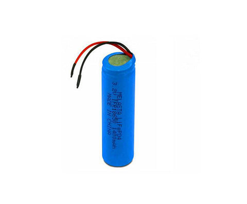 4 pack LiFePO4 18650 3.2V 1400mAh battery for flashlight