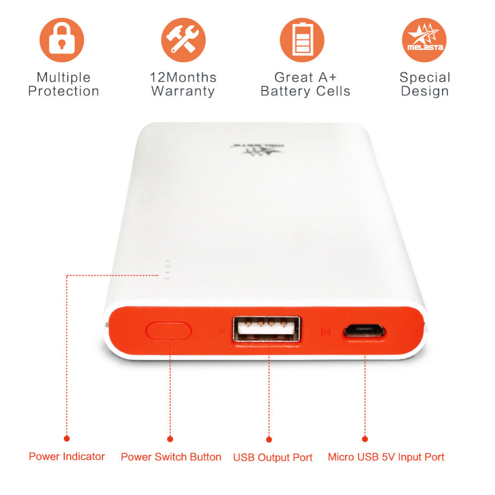 5000mah power bank for cellphone tablet personal