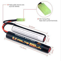 8.4v 1600mAh  Battery  for Airsoft Guns Mini AK series