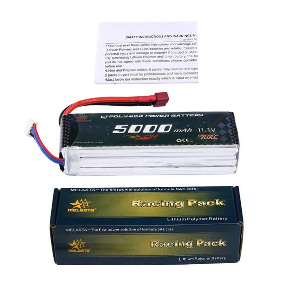 11.1V 5000mAh Lipo RC Battery for Hobby  Drone  FPV