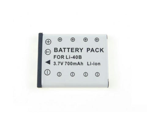 3.7V 700mAh Li-ion Battery for Olympus LI-40B