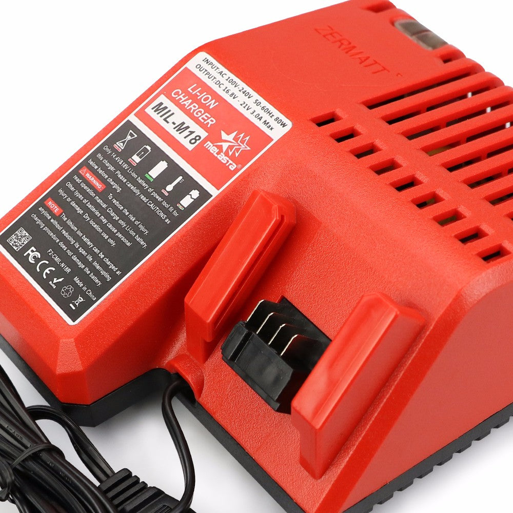 14.4V/18V Charger for Milwaukee Li-ion Battery