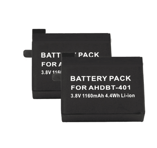 3.8V 1160mAh Li-ion Battery For GoPro Hero4 AHDBT401