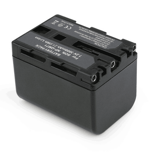 7.2V 3000mah Li-ion Battery For Sony NP-QM70 NP-QM71D