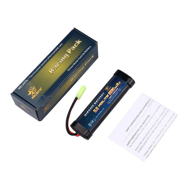 2/3A 9.6v 1600mAh NiMH  Battery  for  Airsoft Guns