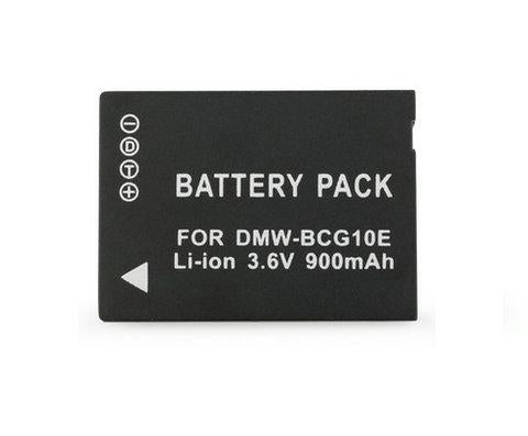 2 pcs 3.6V 900mAh DMW-BCG10E Battery for Panasonic Lumix