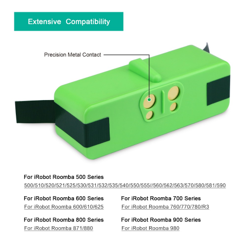 Bateria (Li-Ion) de 1850 mAh para Roomba e