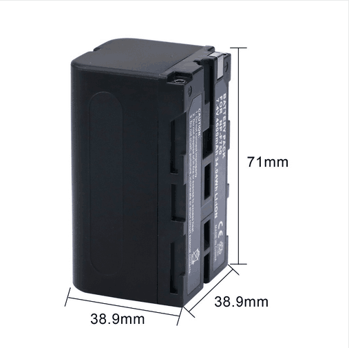 7.2V 4600mAh Power Camera Battery For Sony NP-F550