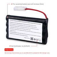 9.6v AA 1600mAh NiMH Battery for RC Airsoft Guns