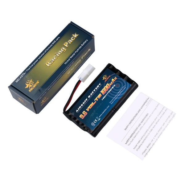 9.6v AA 1600mAh NiMH Battery for RC Airsoft Guns