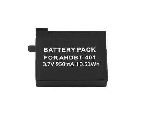 3.7V 950 mAh Li-ion Battery For GoPro Hero4 AHDBT401