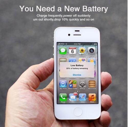 iphone 4s charging warning