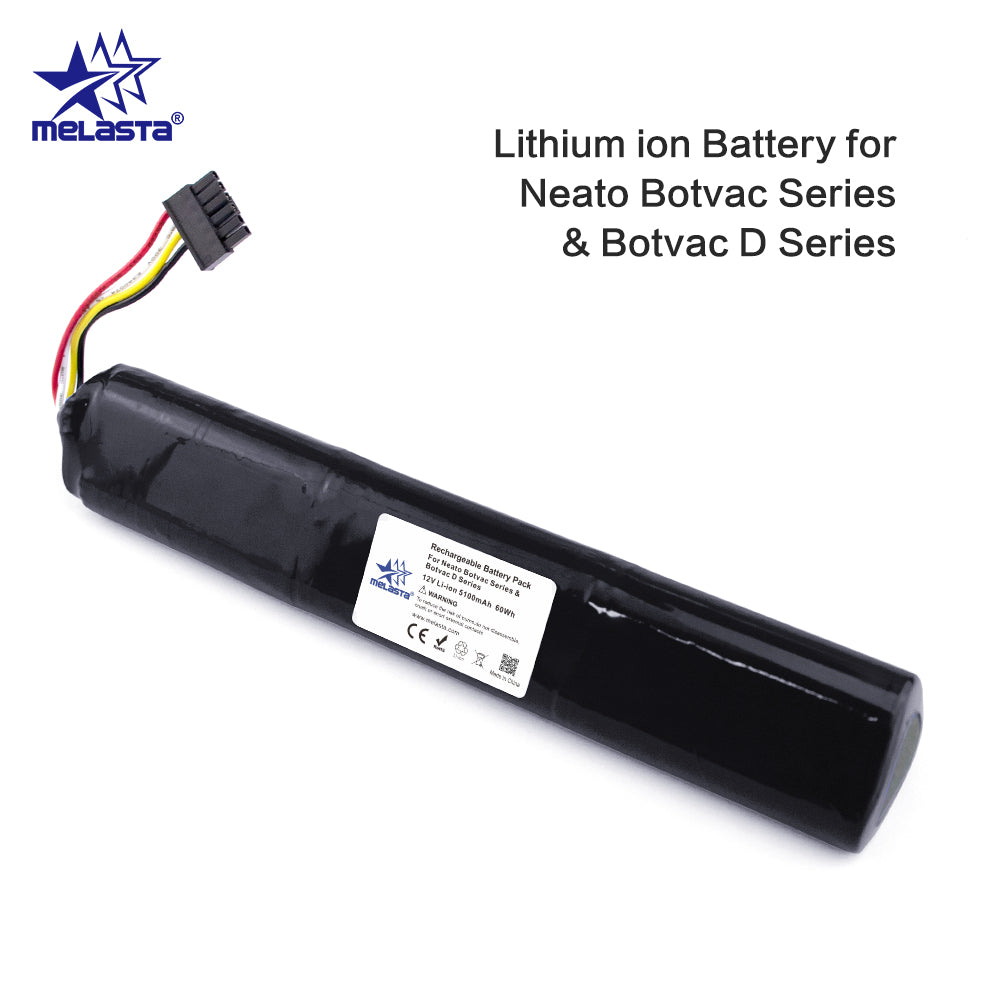 12V 5100mAh Li-ion Replacement Battery for Neato Botvac D Series