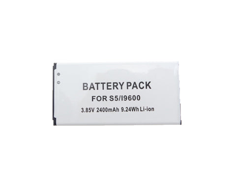 2 pack 3.85V 2400mAh Li-ion battery for Samsung Galaxy S5