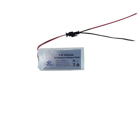 7.4V 2400mAh Battery Pack LP604178-2S1P with connector