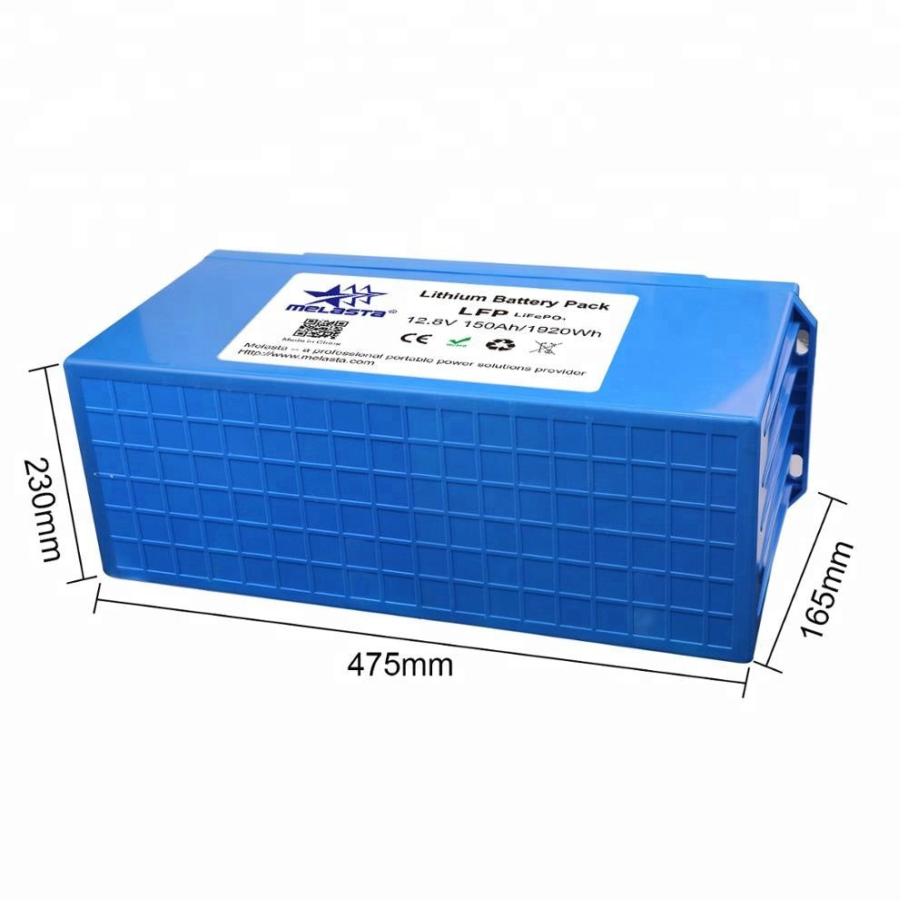 AGM battery case 12v 150ah rechargeable lifepo4 battery